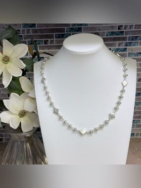 Ralph Lauren Chaps silver necklace